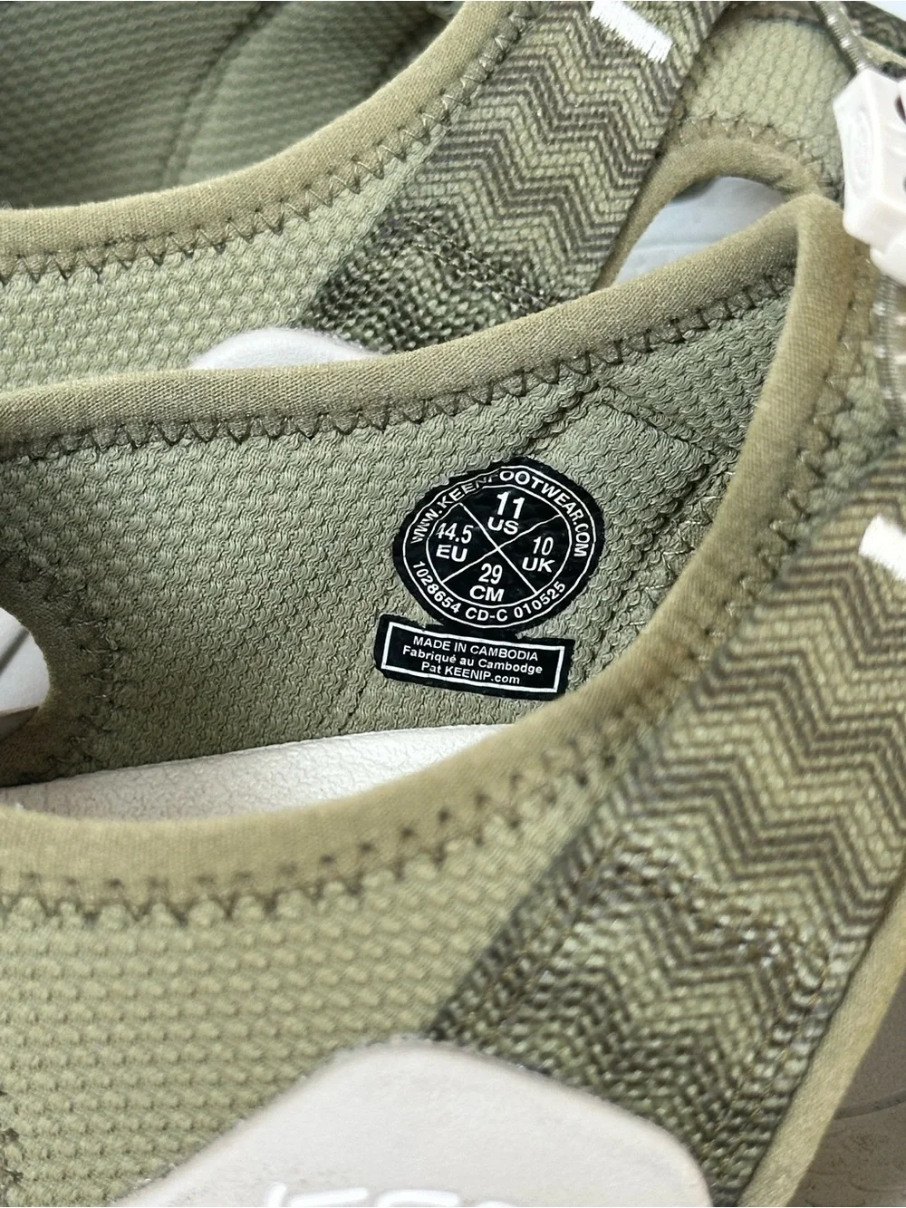 KEEN Hyperport H2 Sport Water Closed Toe Sandals Green Olive Taupe Men's Size 11